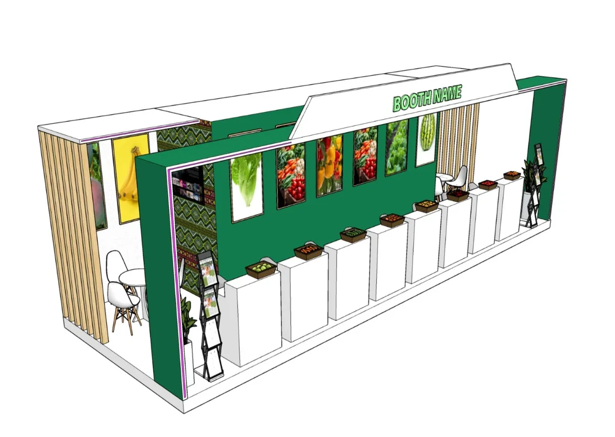 Premium Stand — visual render