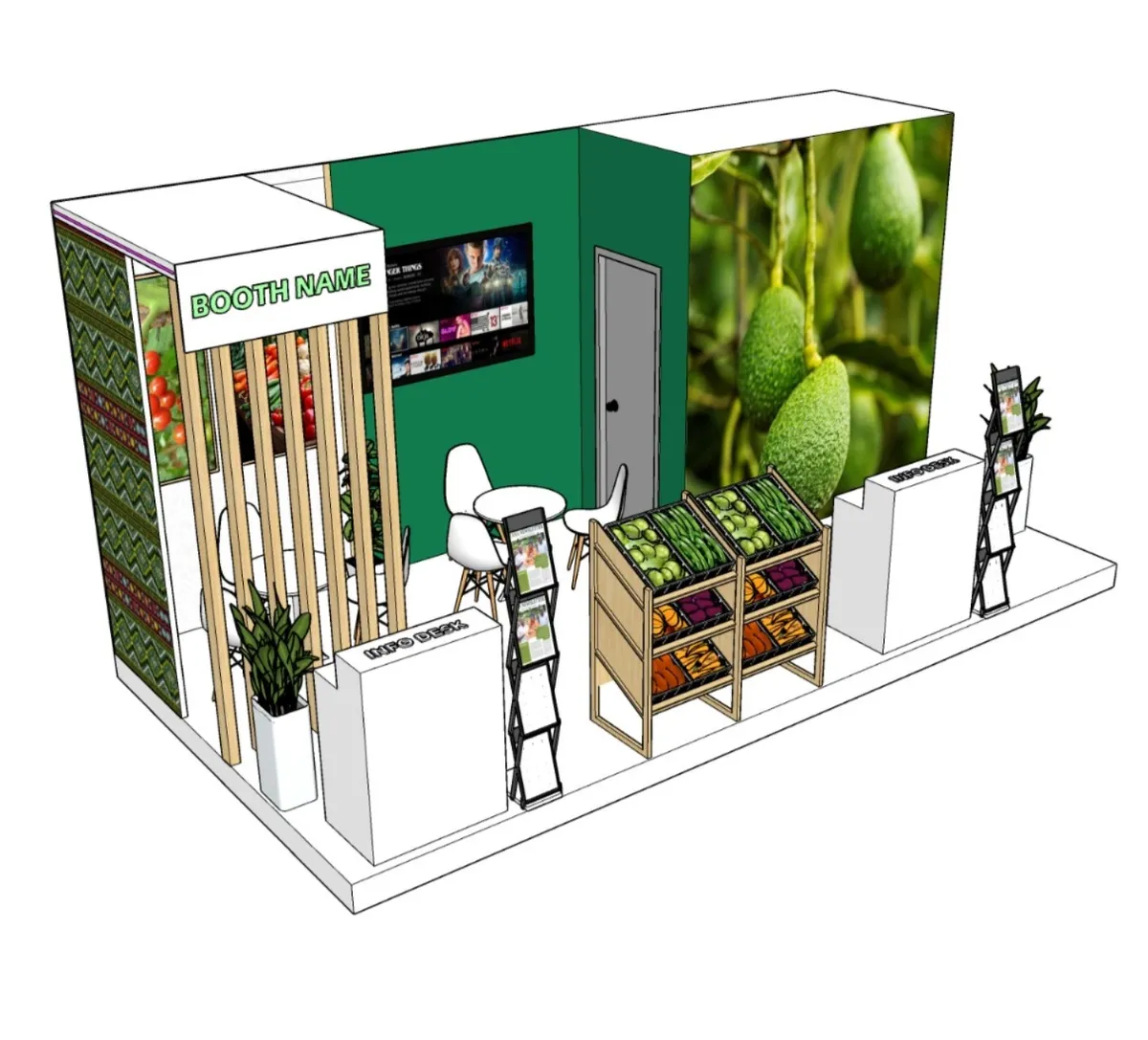Standard Stand — visual render