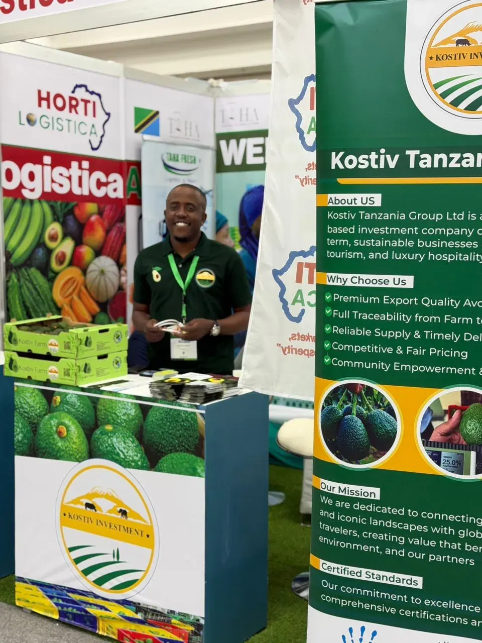 Exhibition floor
